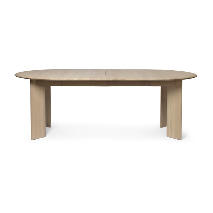Bevel Extendable matbord inkl 2 st iläggsskivor - White Oiled Beech - Ferm Living