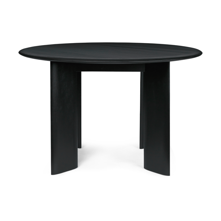 Bevel matbord Ø117 cm - Black Oiled Beech, �Ø117 cm - Ferm LIVING