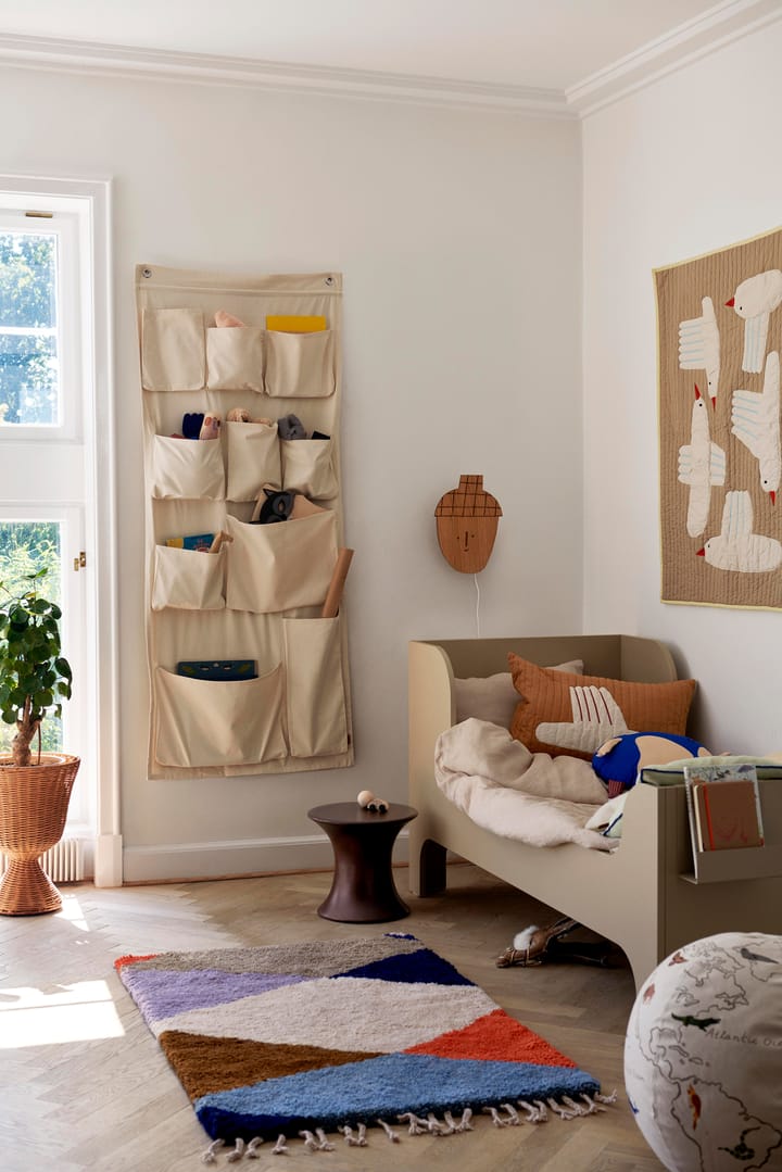 Bird quiltad filt, Beige Ferm Living