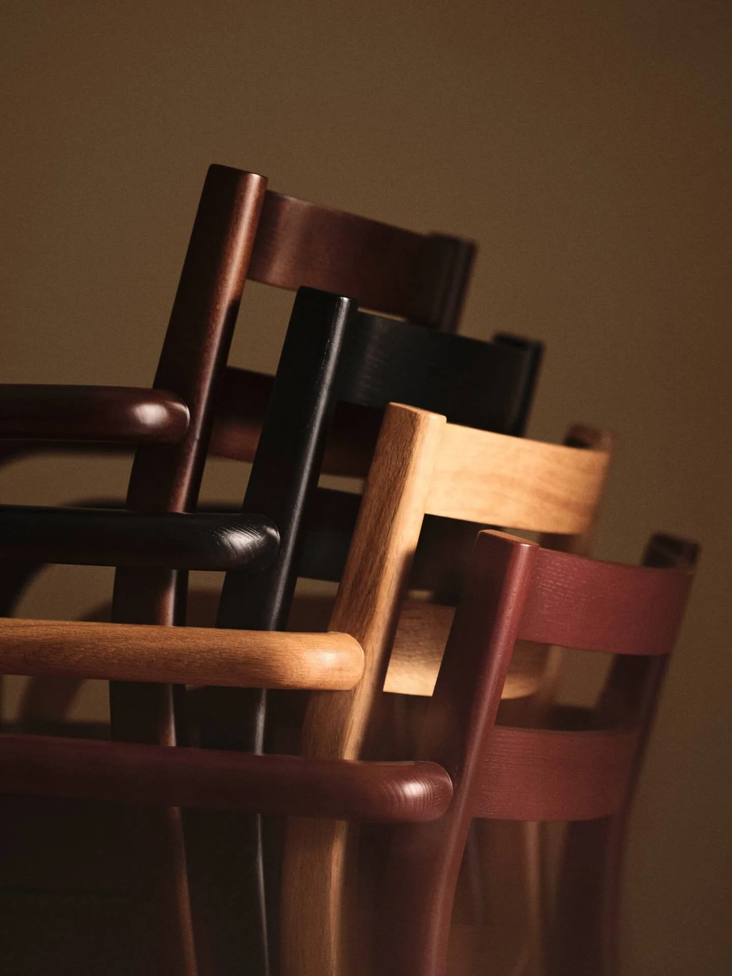 Boda karmstol, Red brown Ferm Living