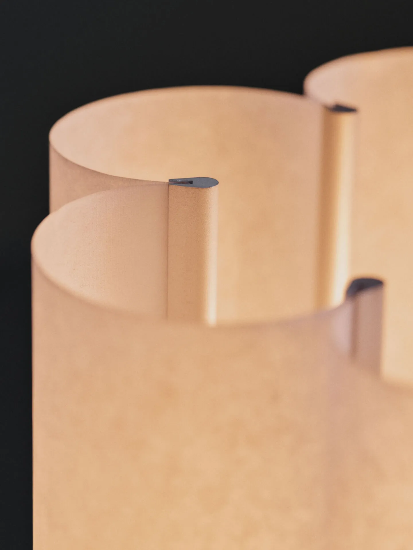 Boe bordslampa 28 cm, Silver-natural Ferm Living