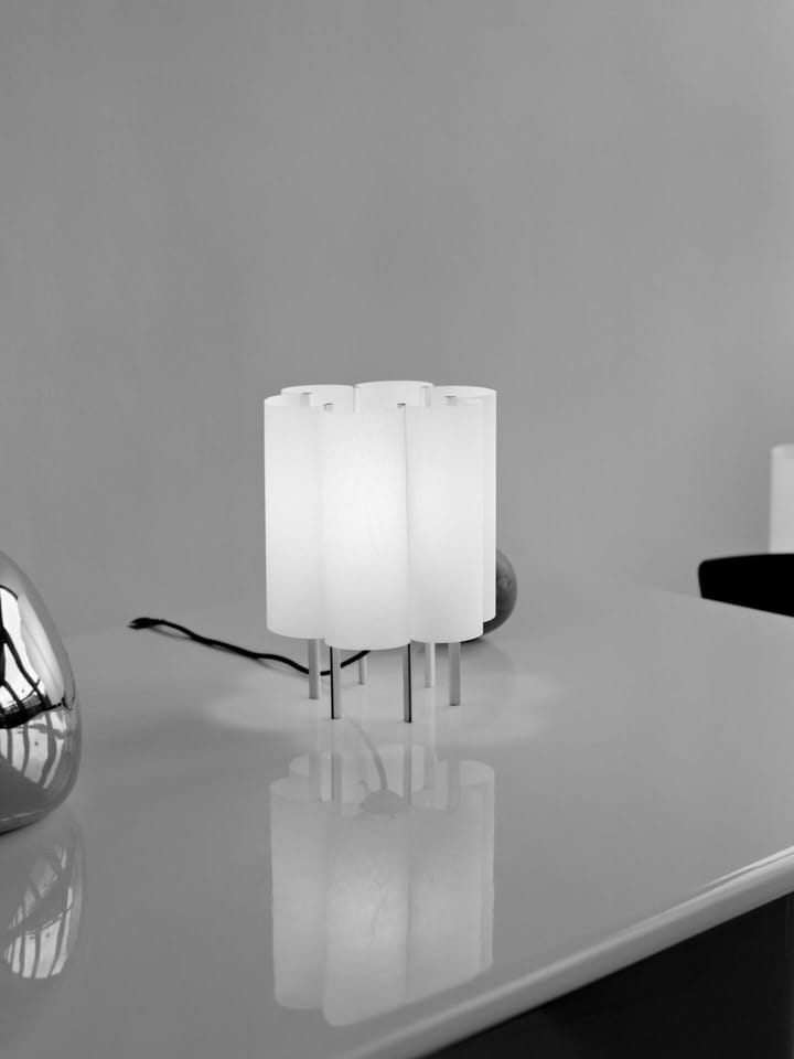 Boe bordslampa 28 cm, Silver-natural Ferm Living