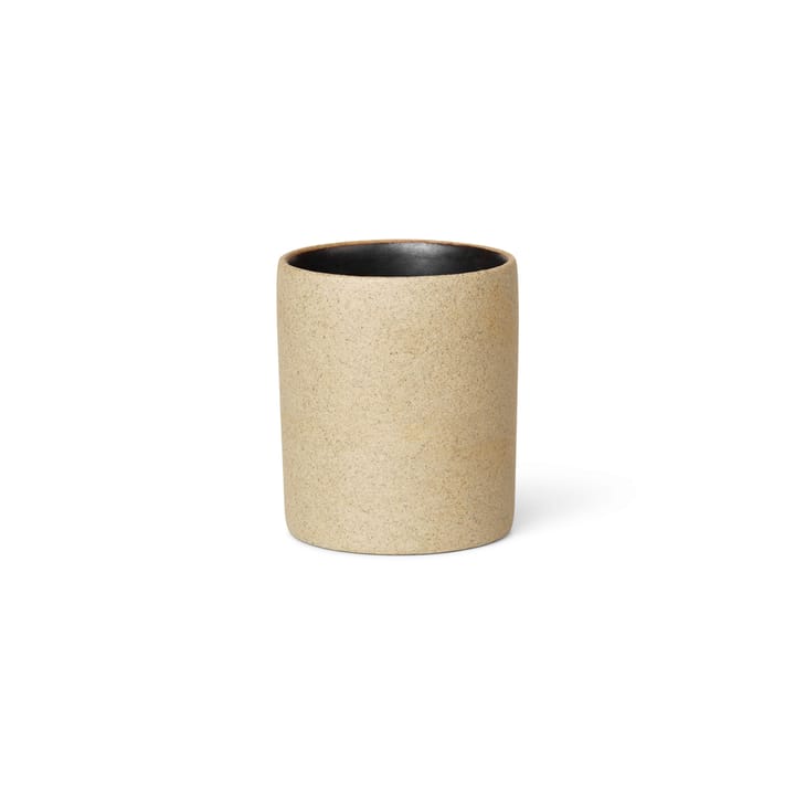 Bon förvaringsburk liten - Beige-svart - Ferm Living