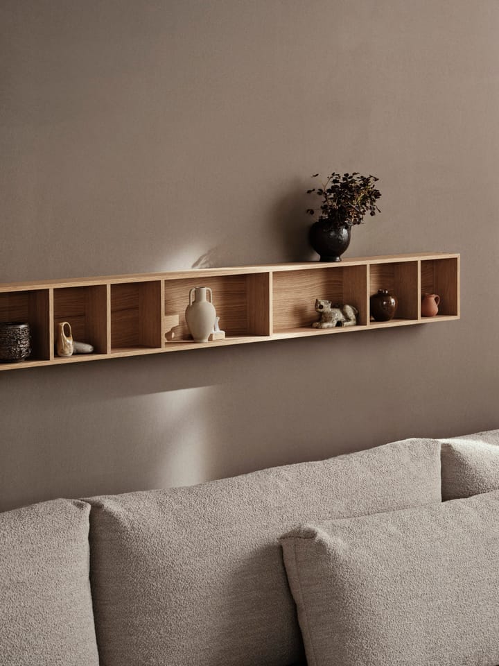 Bon hylla 138x16 cm, Oiled Oak Ferm Living