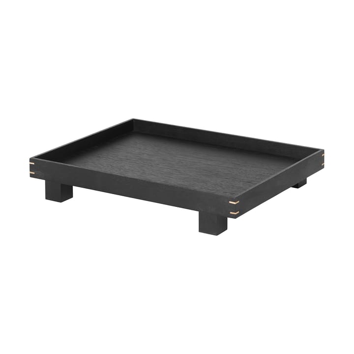 Bon träbricka small - Svartbetsad ek - Ferm Living
