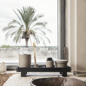 Bon träbricka X small - Svartbetsad ek - Ferm Living