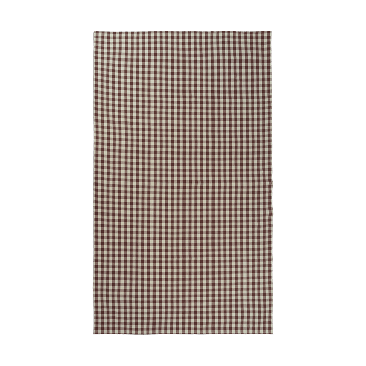 Bothy check bordsduk 150x240 cm - Cinnamon-grey green - Ferm Living