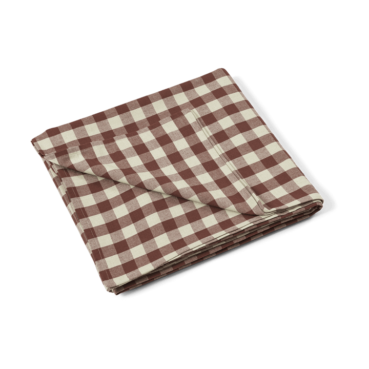 Bothy check bordsduk 150x240 cm, Cinnamon-grey green Ferm Living