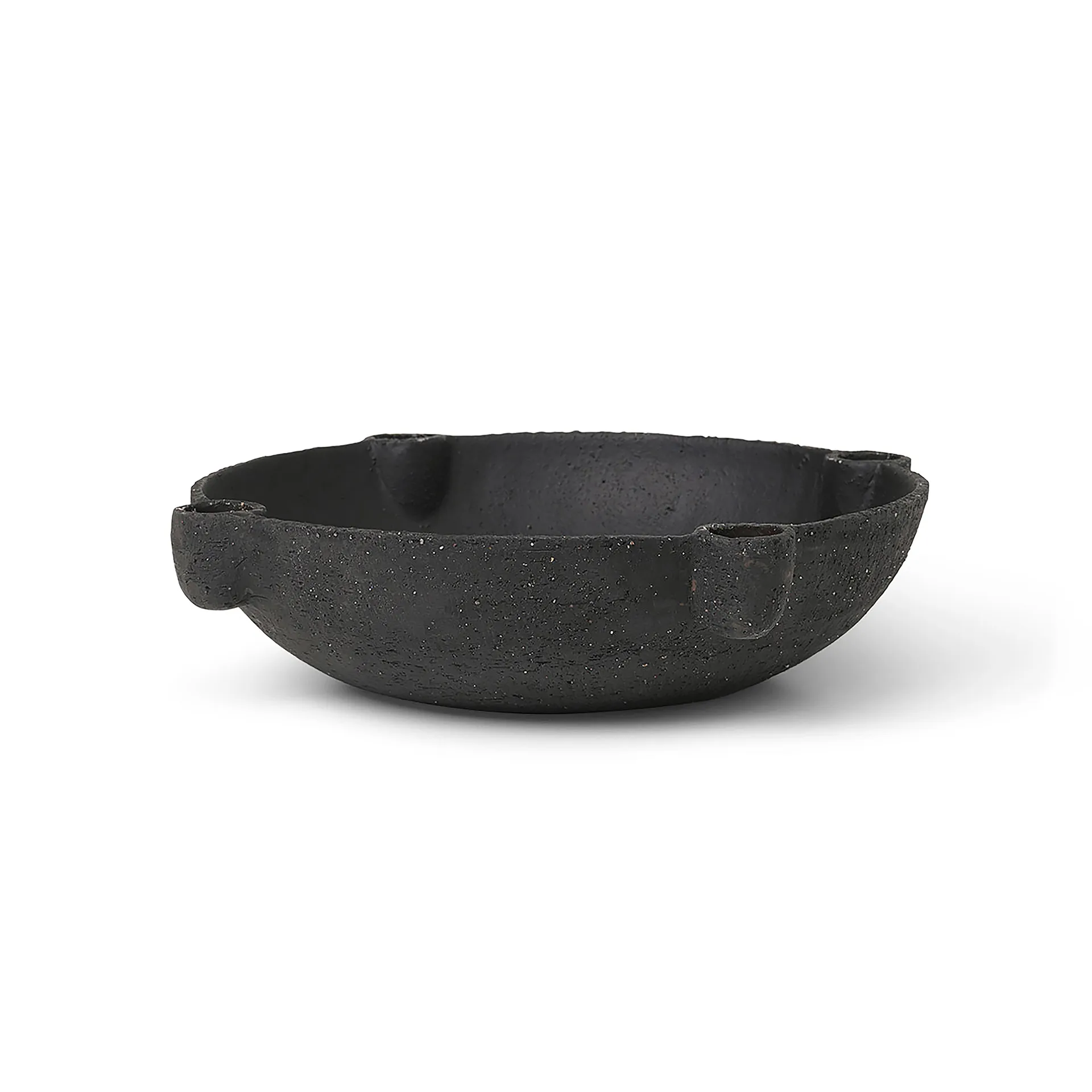 Bowl adventsljusstake keramik large Ø27 cm, Mörkgrå Ferm Living