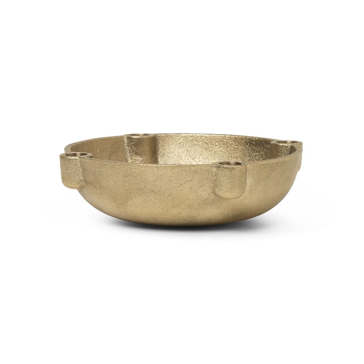 Bowl adventsljusstake mässing - Brass - Ferm Living