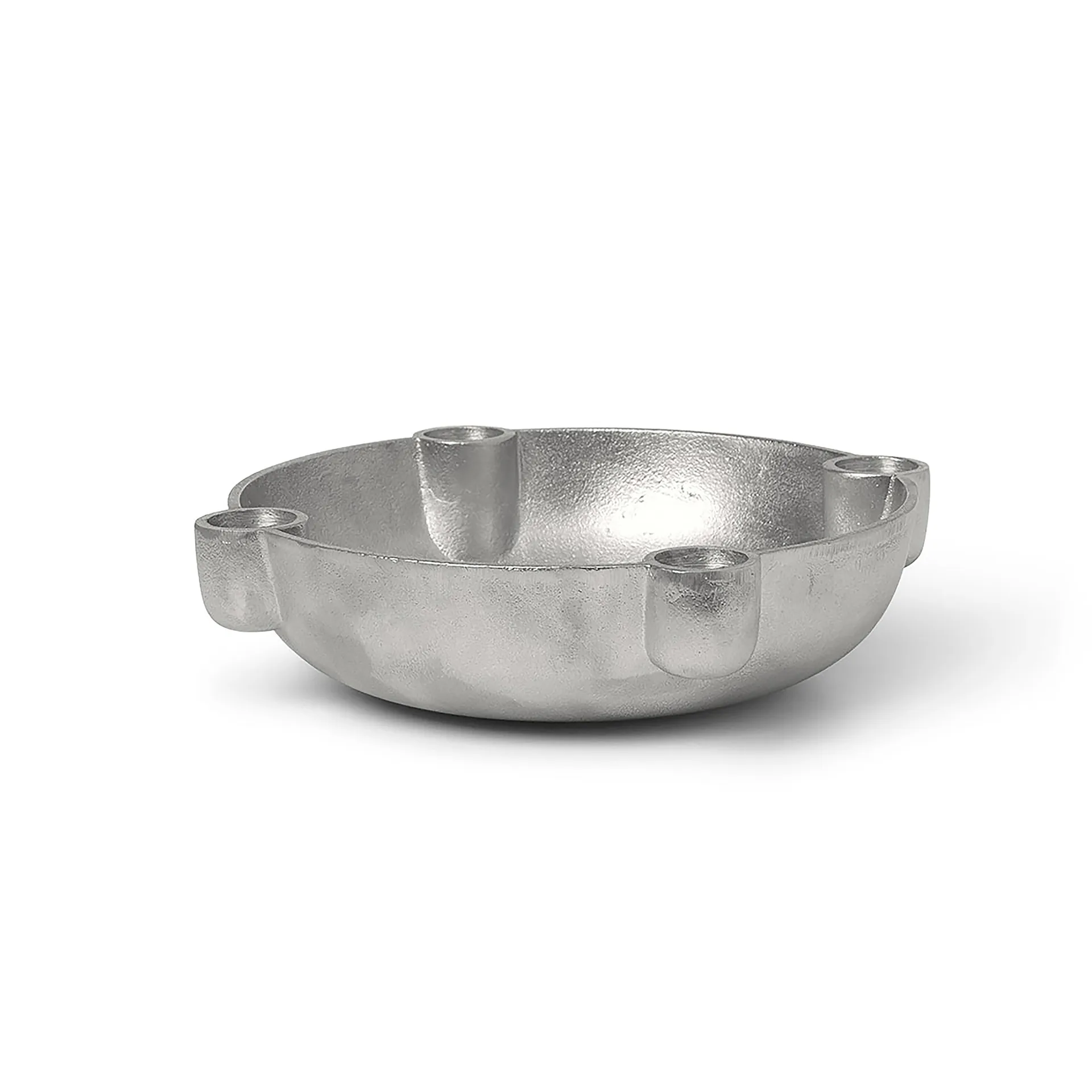 Bowl adventsljusstake medium Ø20 cm, Aluminium Ferm Living