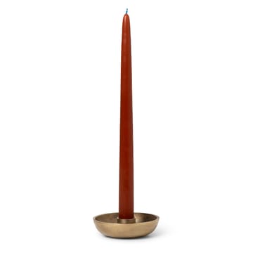 Bowl ljusstake Ø10 cm - Mässing - Ferm Living