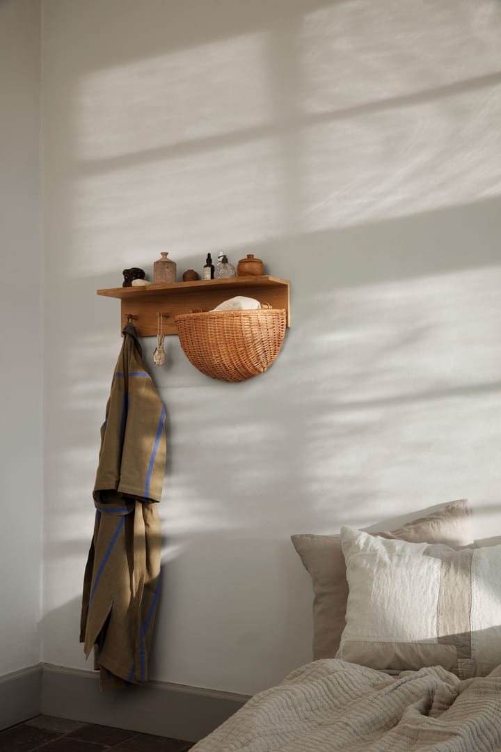 Braided väggkorgar 2-pack, Natural Ferm Living