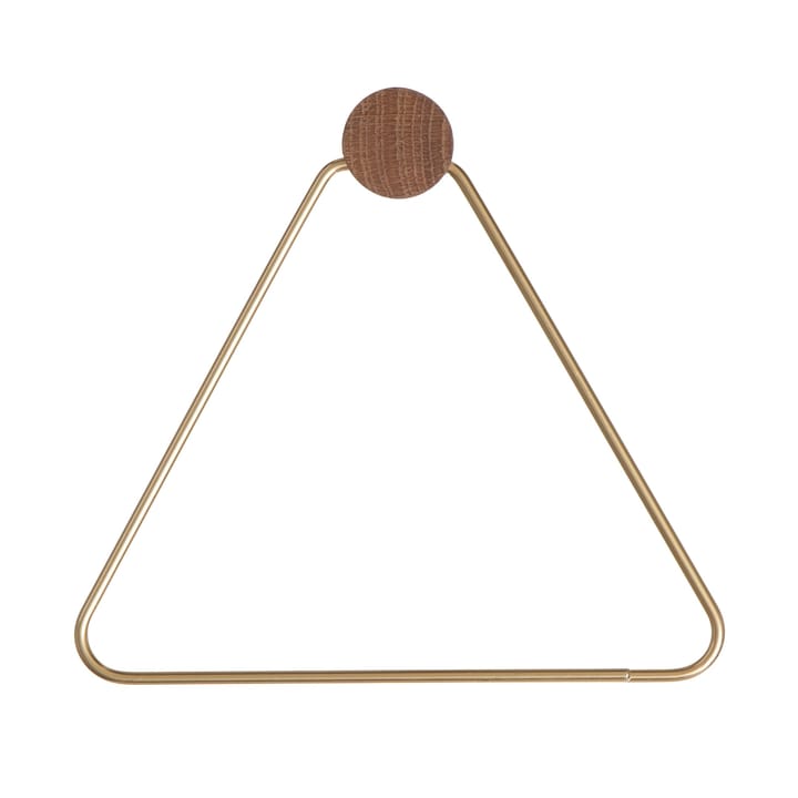 Brass toalettpappershållare - 17,5 x 15 cm - ferm LIVING