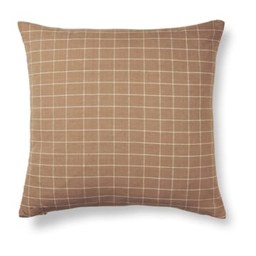 Brown kudde 50x50 cm - Check - Ferm Living