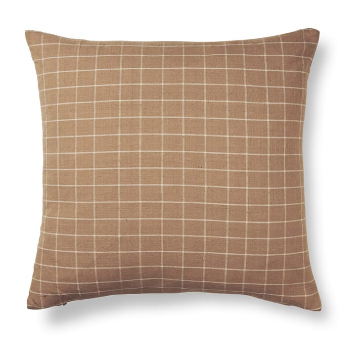 Brown kudde 50x50 cm, Check Ferm Living