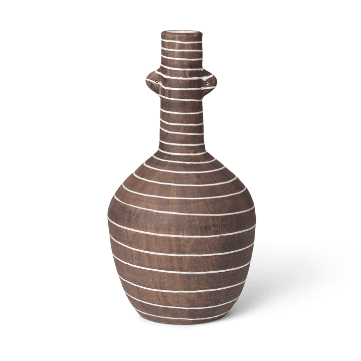 Brura vas 32 cm - Coffee-white - Ferm Living