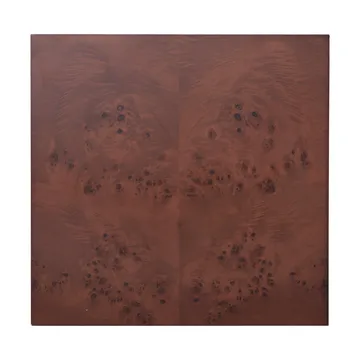 Burl Cube sidobord 40x40 cm - Dark stained - Ferm Living