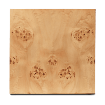 Burl Cube sidobord 40x40 cm - Natural - Ferm Living