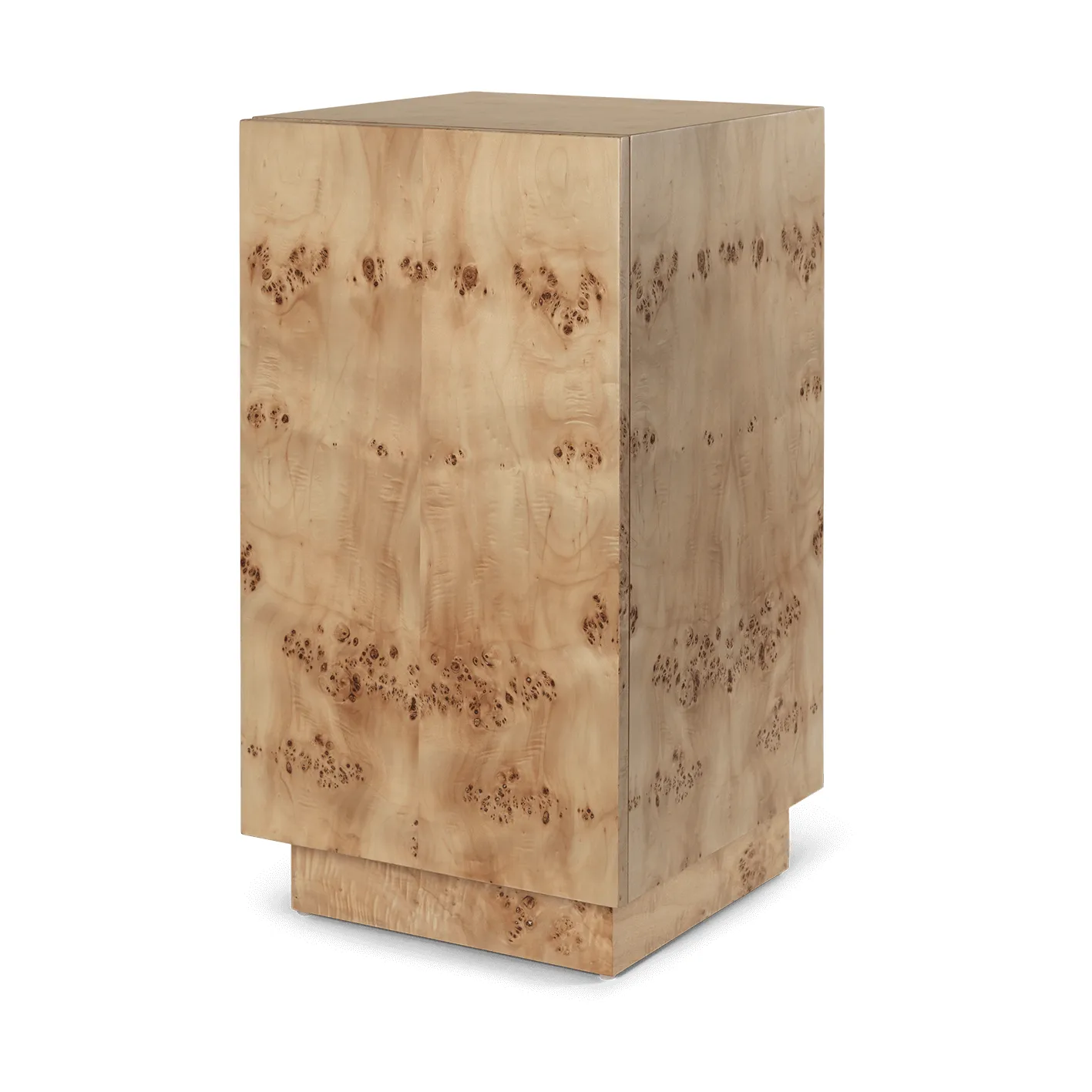 Burl Side Table piedestal, Natural Ferm Living