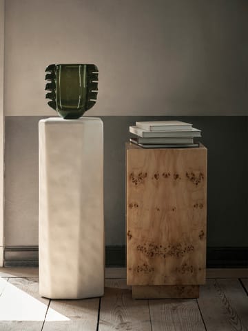 Burl Side Table piedestal - Natural - Ferm Living