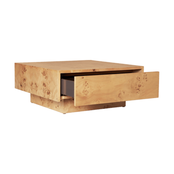 Burl storage soffbord 70x70 cm - Natural - Ferm Living