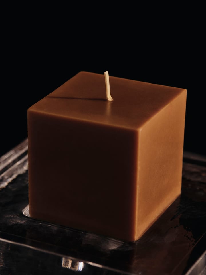 Burren blockljus small, Bronze Ferm Living