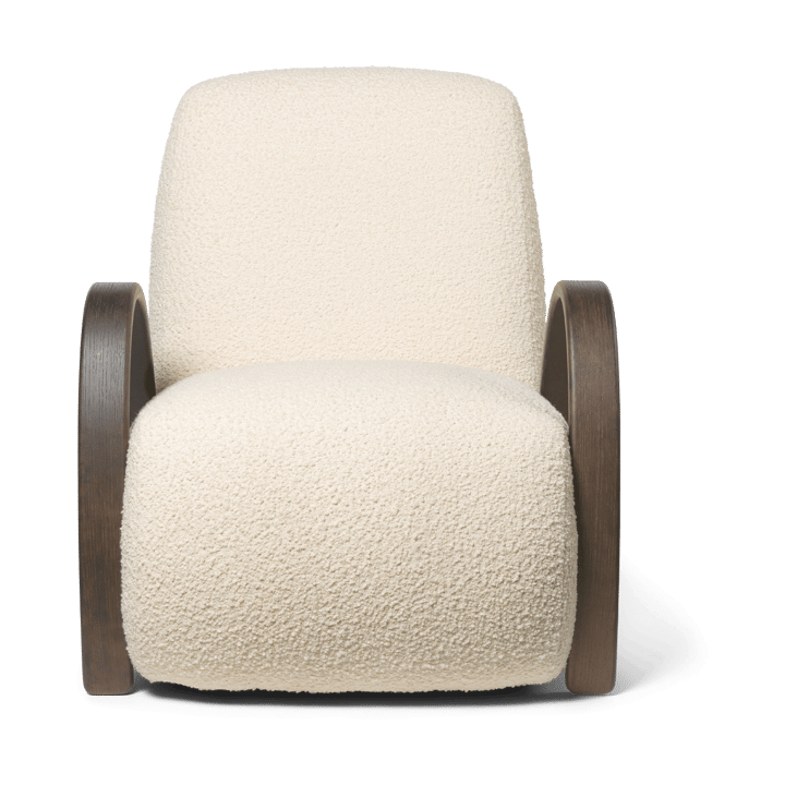 Buur lounge chair Nordic Bouclé - Off-white - ferm LIVING