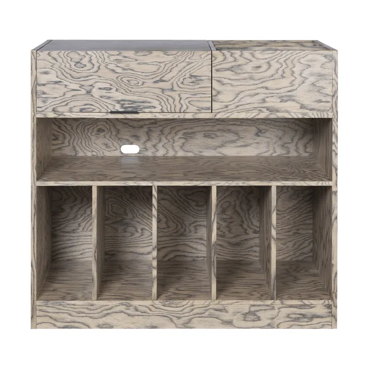 Cabri mediaskåp - Grey, 86x45x81 cm - Ferm Living
