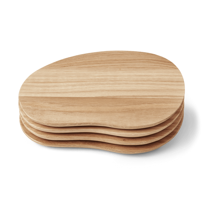 Cairn butter boards bricka 4 delar - Oak - Ferm Living