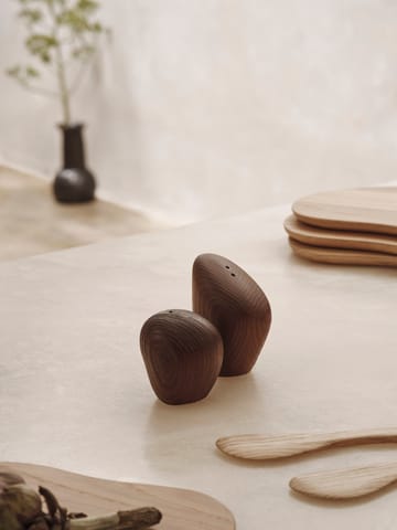 Cairn salt- och pepparkar 2 delar - Dark brown - Ferm Living
