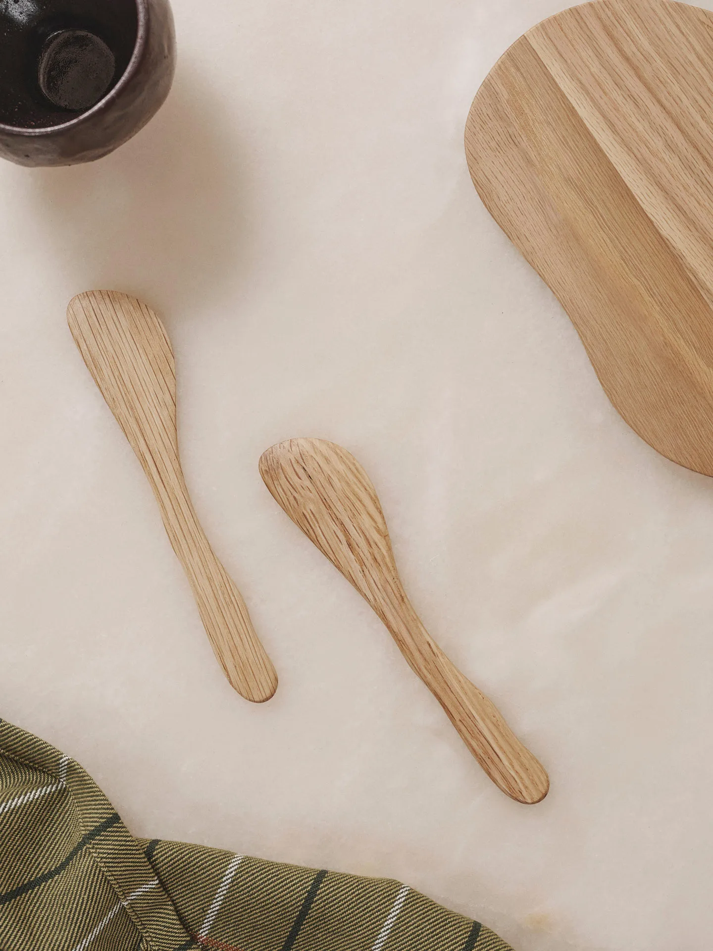Cairn smörkniv 2-pack, Oak Ferm Living