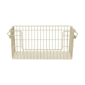 Cala stapelbar korg 2-pack - Cashmere, 28,7x18x13 cm - Ferm Living