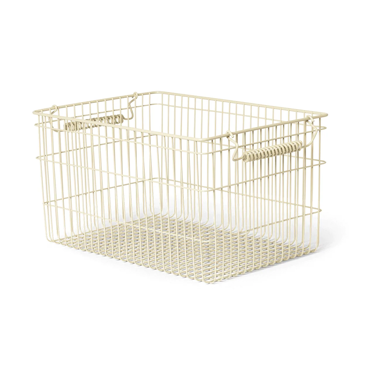 Cala stapelbar korg 2-pack, Cashmere, 36,2x26,2x20,2 cm Ferm Living