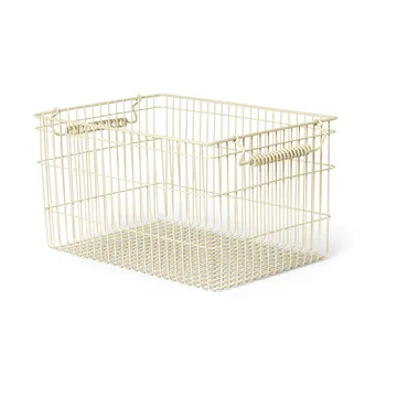 Cala stapelbar korg 2-pack - Cashmere, 36,2x26,2x20,2 cm - Ferm Living