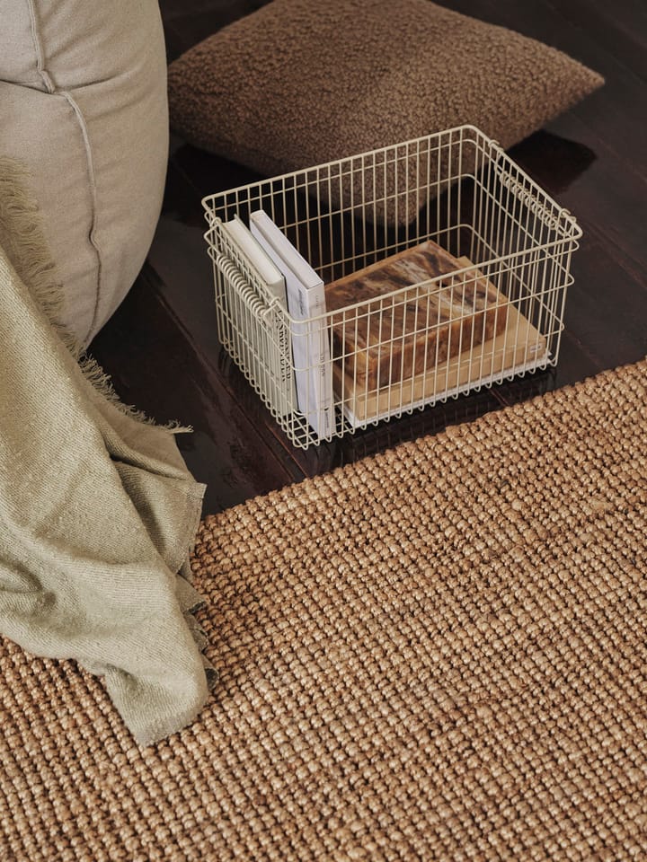 Cala stapelbar korg 2-pack, Cashmere Ferm Living