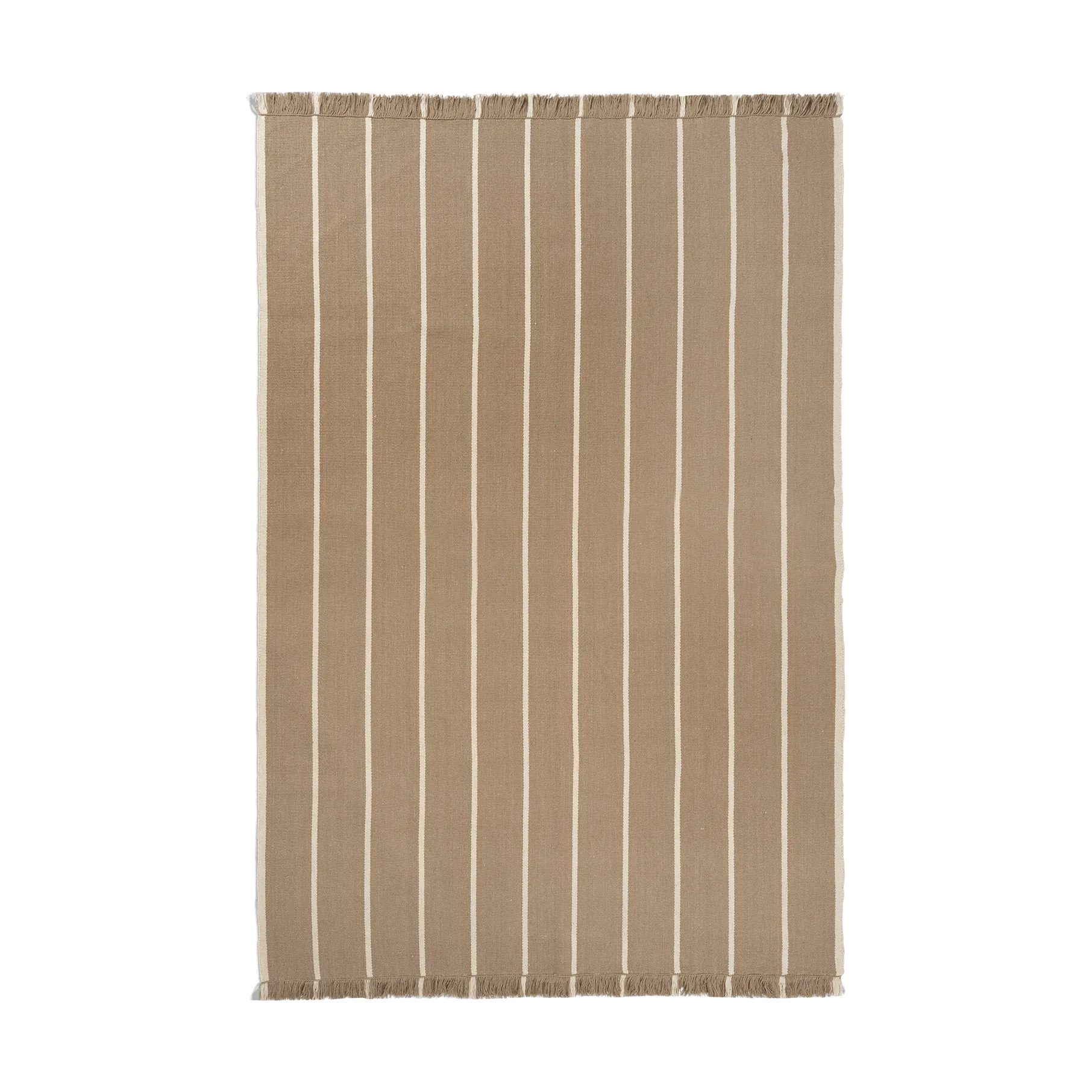 Calm kelim matta, Dark Sand, Off-white, 200x300 cm Ferm Living