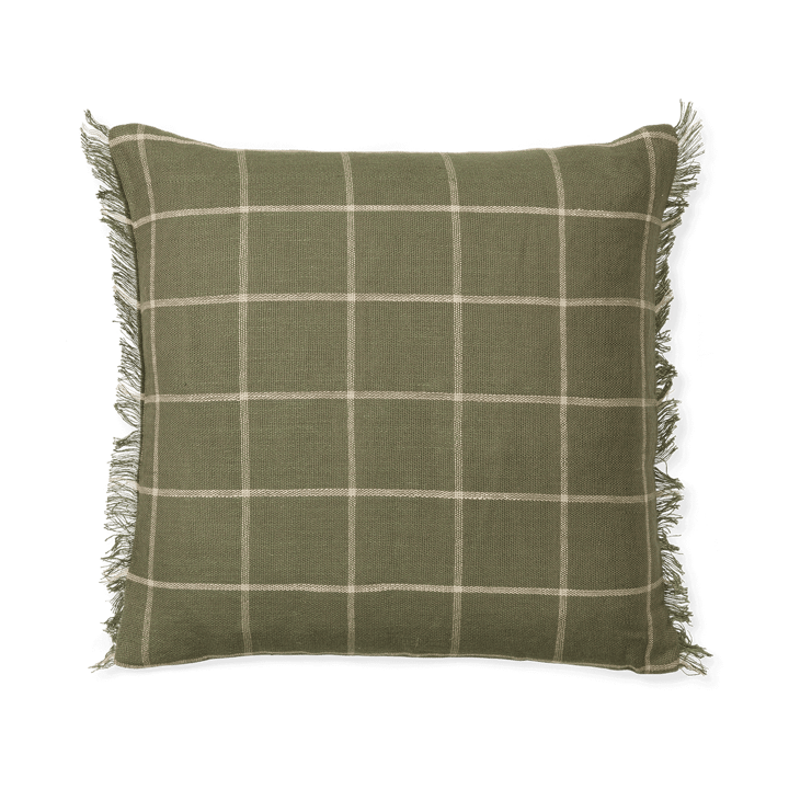 Calm kuddfodral 50x50 cm - Olive-Off-white - Ferm Living