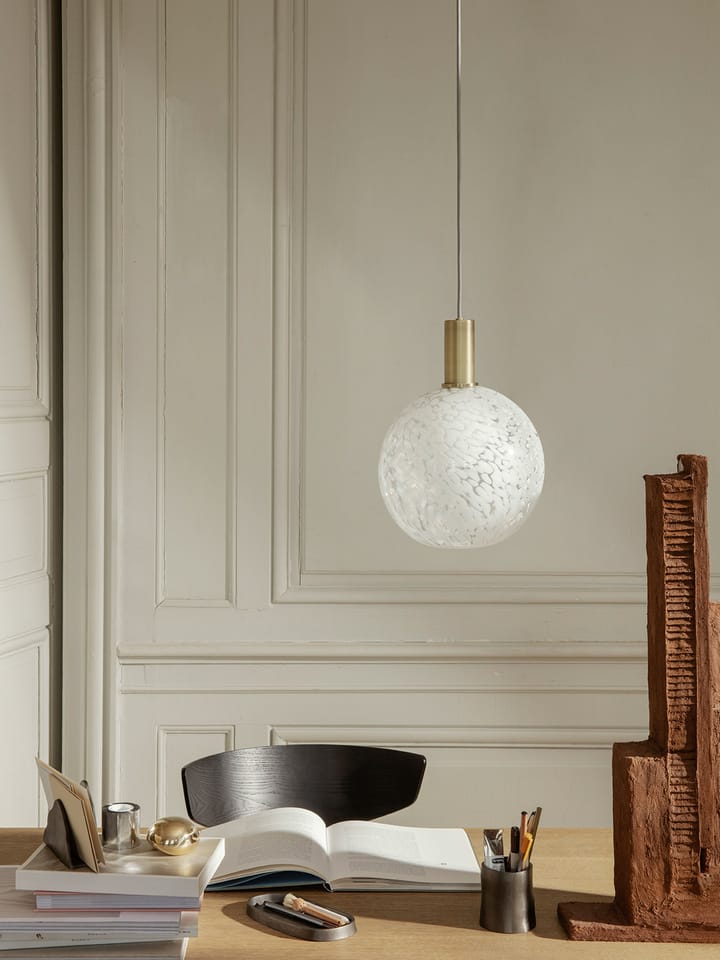 Casca Shade glaskupa sphere Ø25 cm, Milk Ferm Living