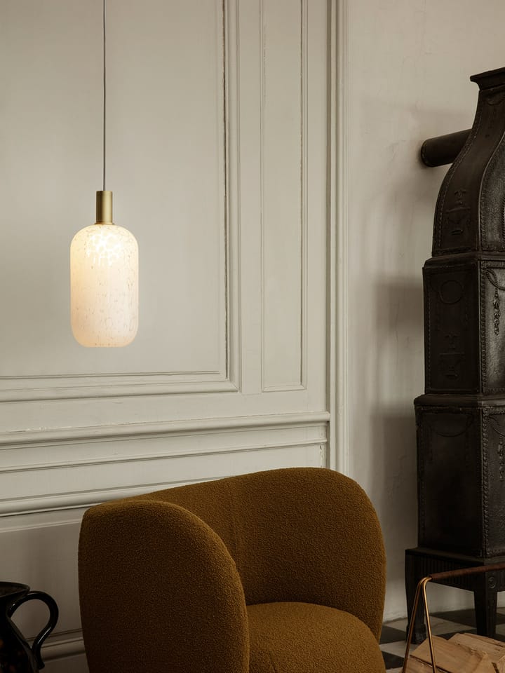 Casca Shade glaskupa tall Ø18,6 cm, Milk Ferm Living