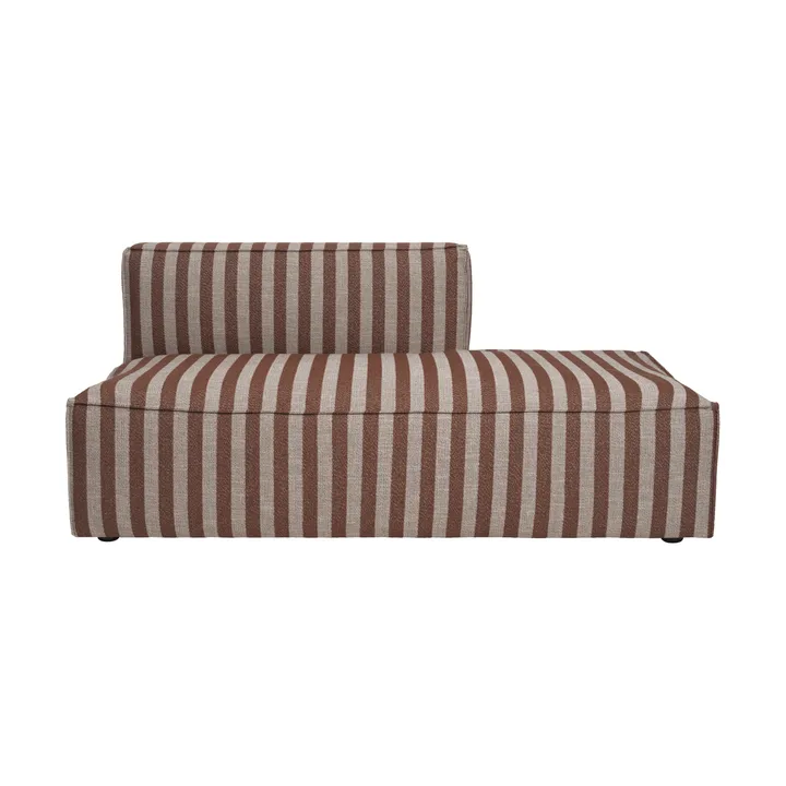 Catena soffmodul - Armstöd vänster, L301 Louisiana, Sand-Chocolate - Ferm Living