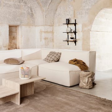 Ceramic flätad korg Ø23,5 cm - Off white - Ferm Living