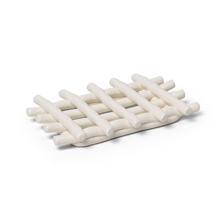 Ceramic tvålfat 10x14,5 cm - Off-white - Ferm Living