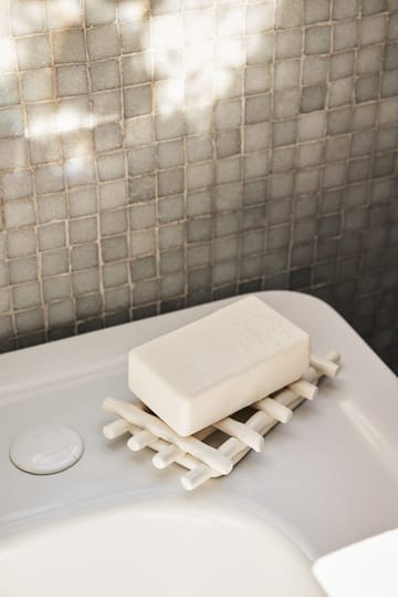 Ceramic tvålfat 10x14,5 cm - Off-white - Ferm Living