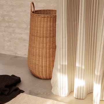 Chambray duschdraperi - Sand-off white - Ferm Living