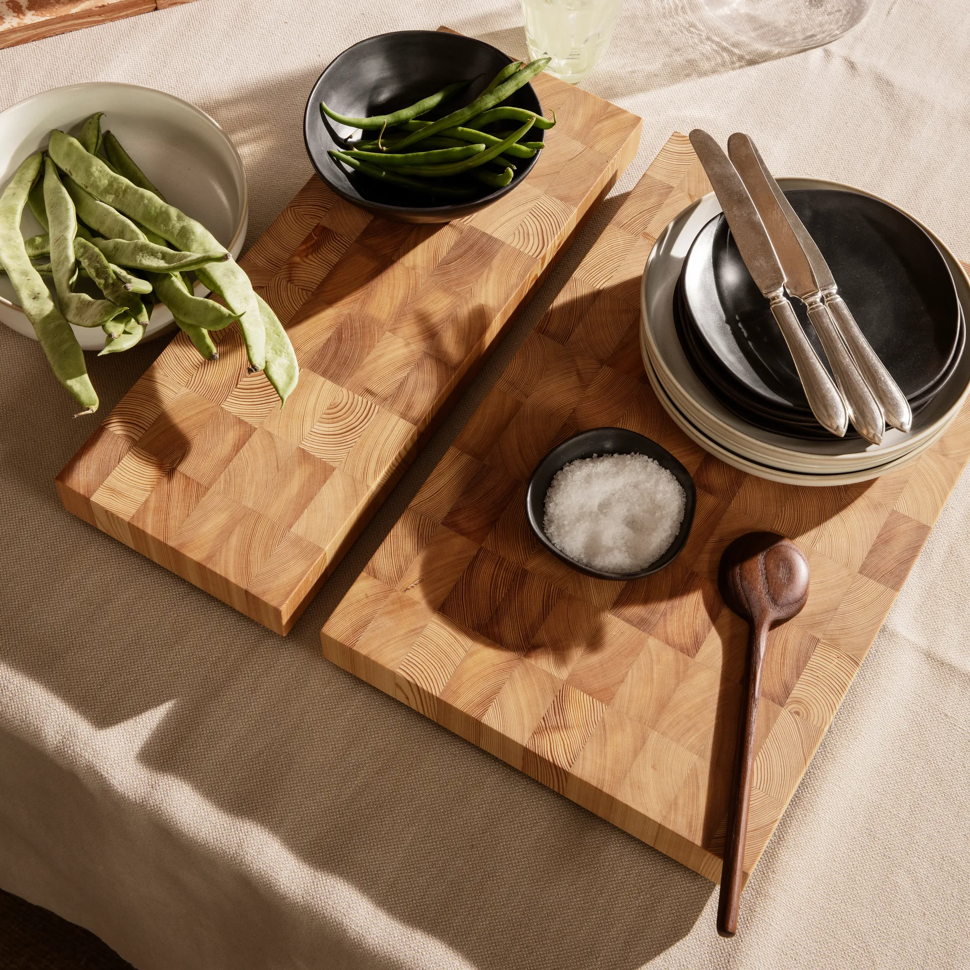 Chess skärbräda rektangulär, Large 25x40 cm Ferm Living