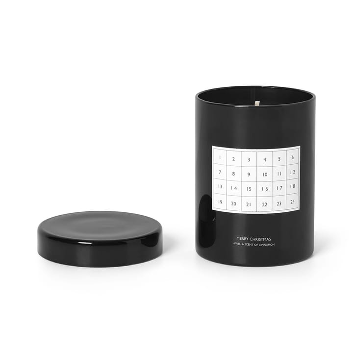 Christmas Calendar doftljus, Svart Ferm Living