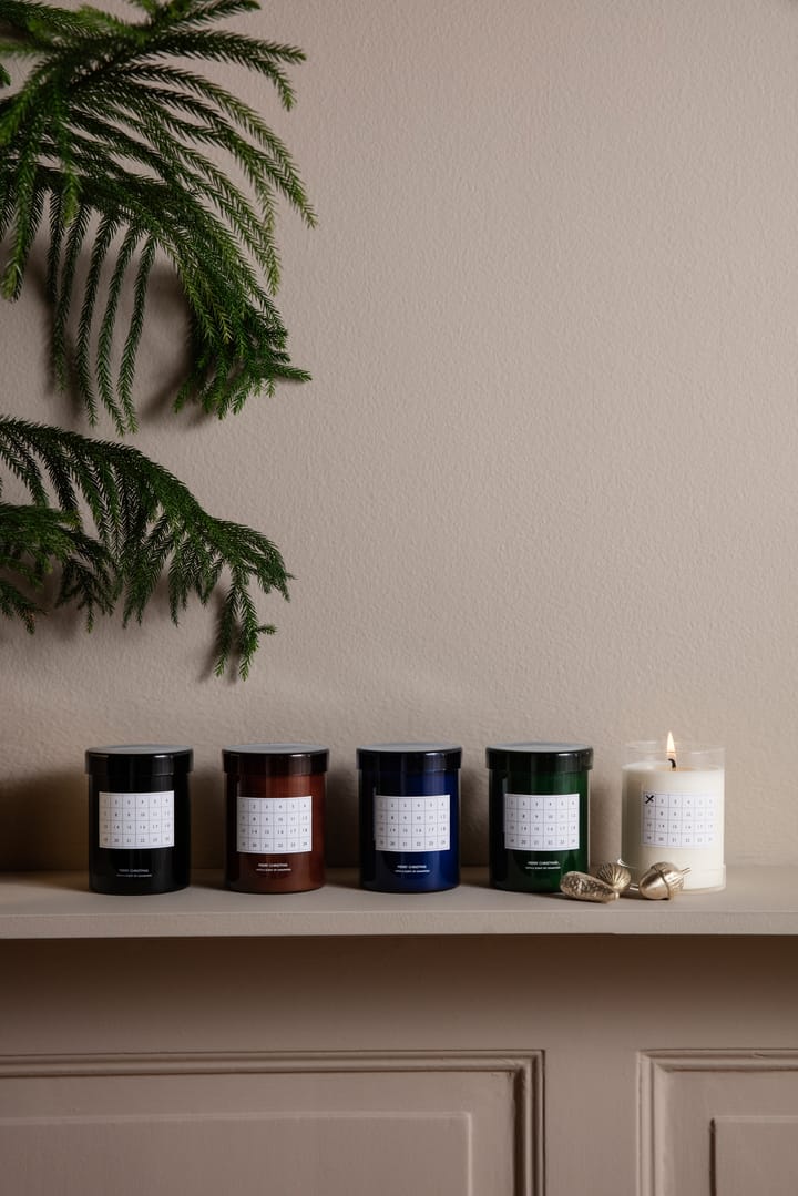 Christmas Calendar doftljus, Svart Ferm Living