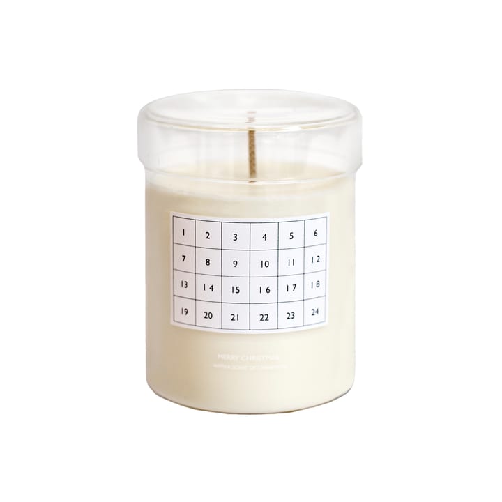 Christmas Calendar doftljus - Vit - Ferm LIVING