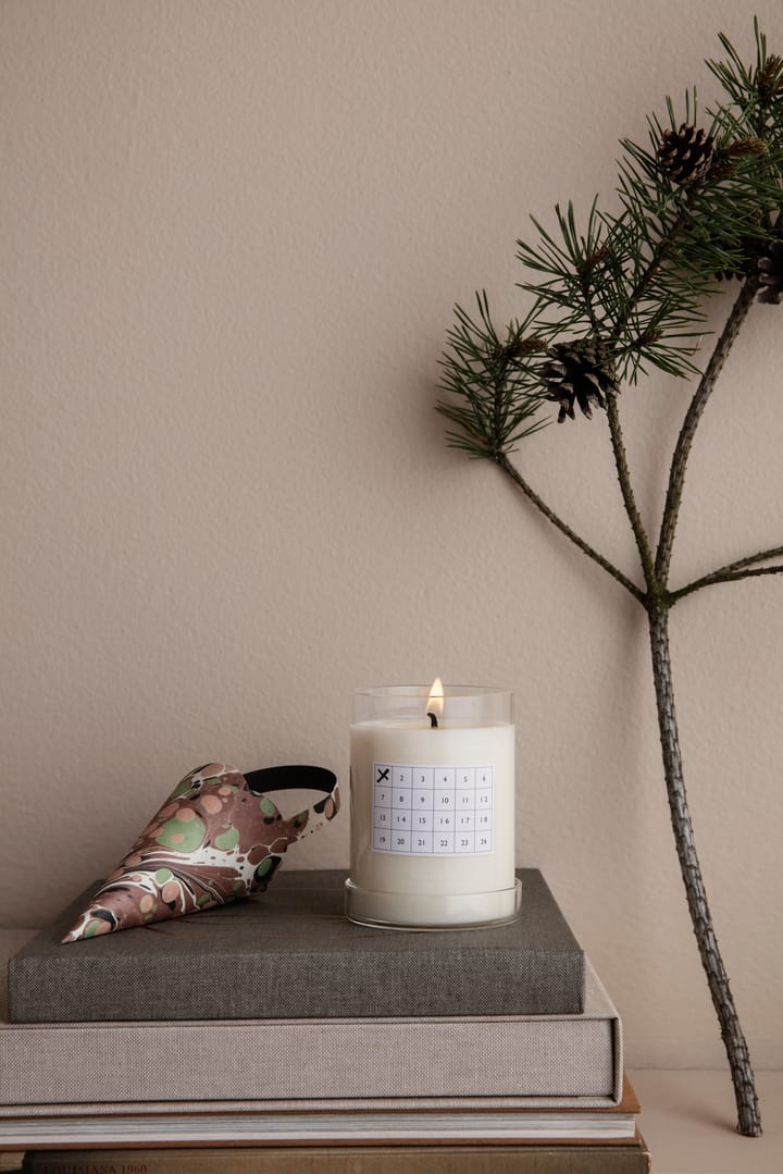 Christmas Calendar doftljus, Vit Ferm Living